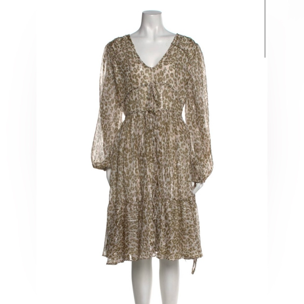 Walter Baker leapord Dress